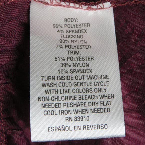 Style & Co.* Women's 3/4 Flare Sleeve Boat Neck Cut-Out Straight Hem Blouse~ OX - Picture 4 of 11